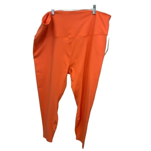ALL In Motion Brushed Sculpt Ultra High-Rise Leggings Plus Size 3X NWT Coral - Picture 1 of 3